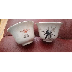 清代同治细路粉彩茶叶罐瓷罐三娘教子婴戏图清代瓷器精品古玩瓜棱