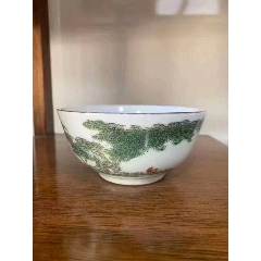 中国清時代 大清同治年製 粉彩八角鉢 東さ7-0629