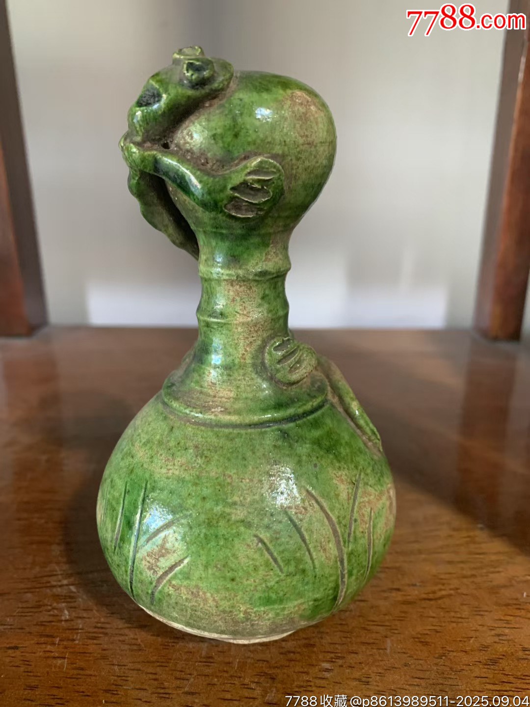 辽代绿釉瓶-绿釉瓷-7788陶瓷