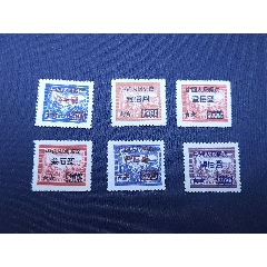 改7全新全套含組外品上品，交通圖圖案，1950年發(fā)行，68元/套?