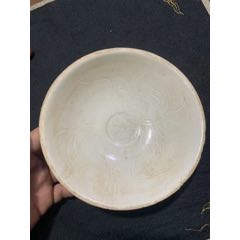宋代　定窯 宋代定窑碗一个-单色白瓷-7788旧书网