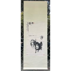 清代著名女画家马荃绢本花鸟画镜片-花鸟国画原作-7788收藏