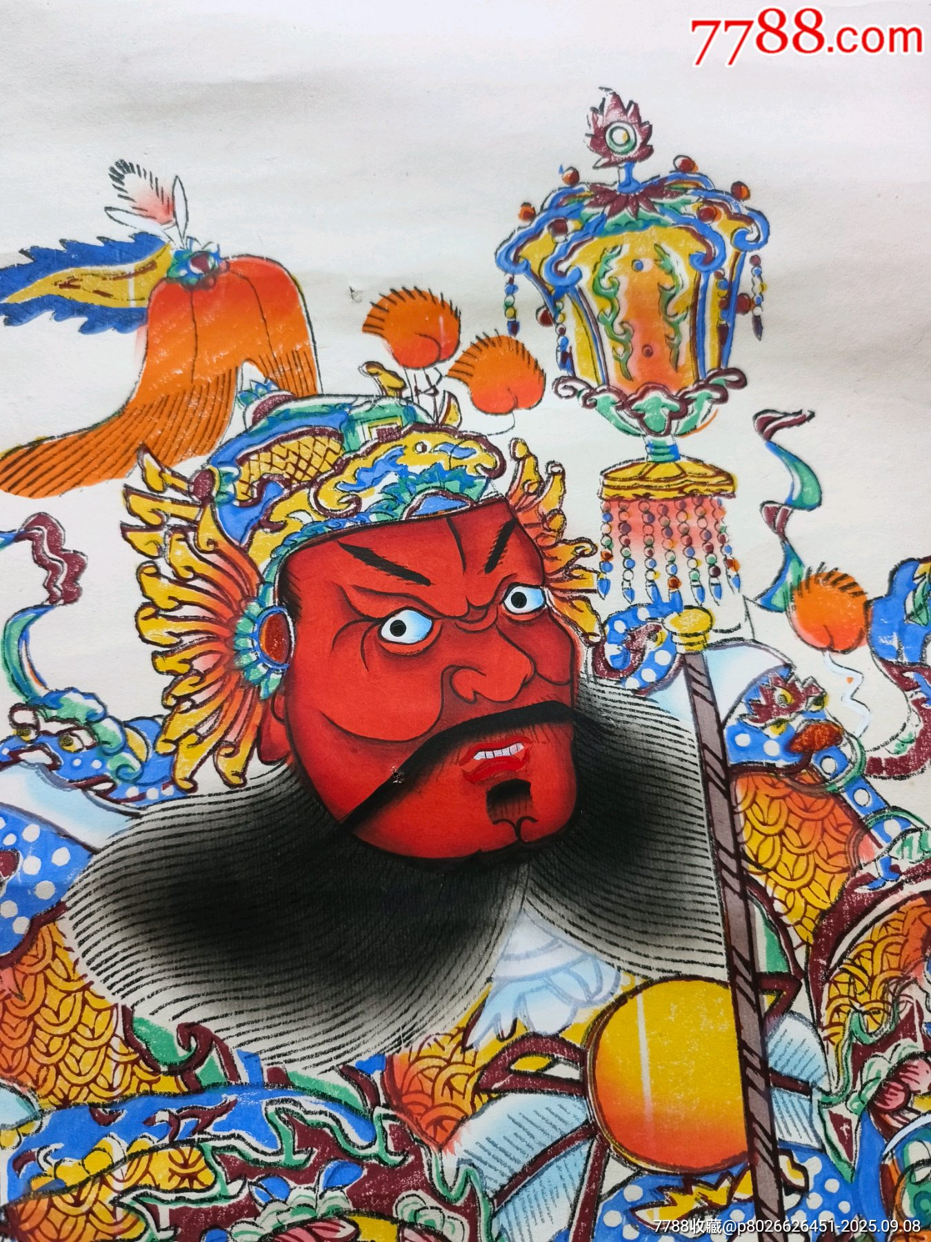 杨柳青木板老年画门神-价格:350元-se108440884-版画原作-零售-7788收藏__收藏热线