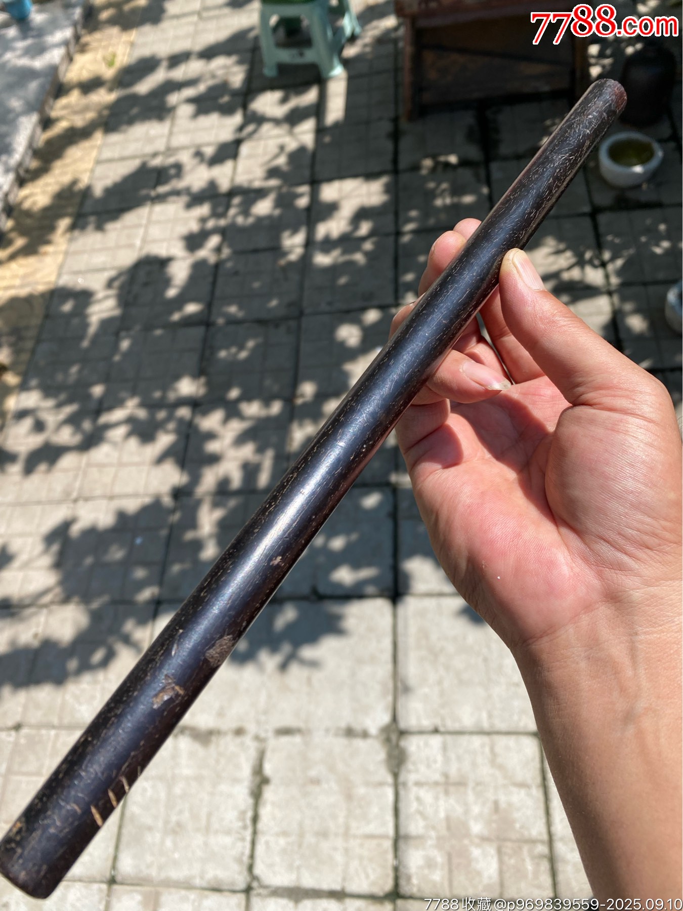 紫檀，老紫檀木棍-价格:688元-se108473528-木棍/擀面杖-零售-7788收藏__收藏热线