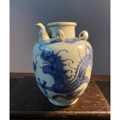 青花酒壶-青花瓷-7788收藏