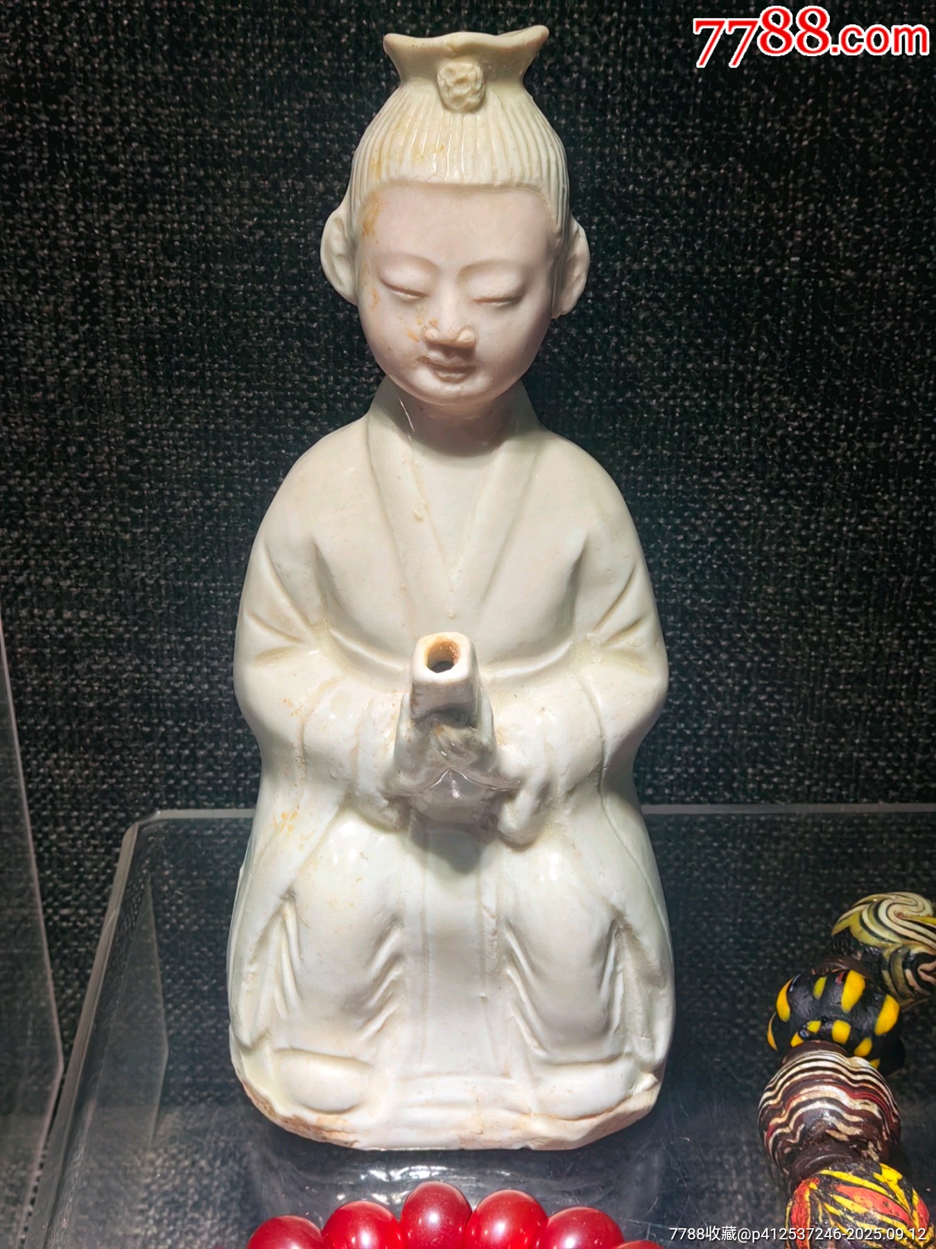 宋代定窑白釉执壶-单色白瓷-7788红宝书