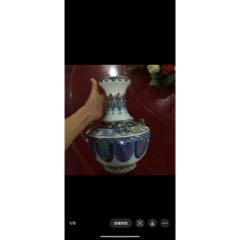 成化年制人物花瓶_旧瓷器_大通古玩店【7788旧书网】