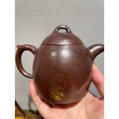 067 骨董品　朱泥南瓜急須　茶壶 　　高建芳製 067 骨董品 朱泥南瓜急須 茶壶 高建芳製 | 陶芸