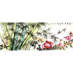 韓宗湘 宗湘 「百鳥園」 中国美術 台湾画家 掛軸 美術 骨董 韓宗湘 宗湘 「百鳥園」 中国美術 台湾画家 掛軸 美術 骨董 書