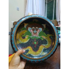 貴重唐物 銅胎七宝焼 景泰藍 琺瑯彩 龍紋 昇龍 瑞獣 三足双耳 薰炉 大明宣德年製在銘  清乾隆铜胎景泰蓝掐丝珐琅西番莲缠枝莲纹胆瓶\u2013 [临渊阁]天地一家春