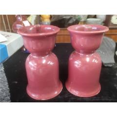 清代红釉水孟-红釉瓷-7788红宝书