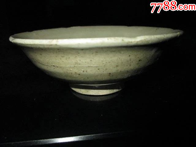 宋代花口碗葵口盏-单色白瓷-7788收藏