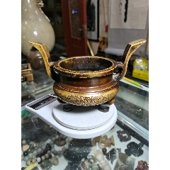 双鱼耳铜香炉-铜炉-7788红宝书
