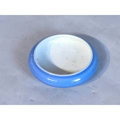 古玩旧藏和田玉笔洗-笔洗-7788红宝书