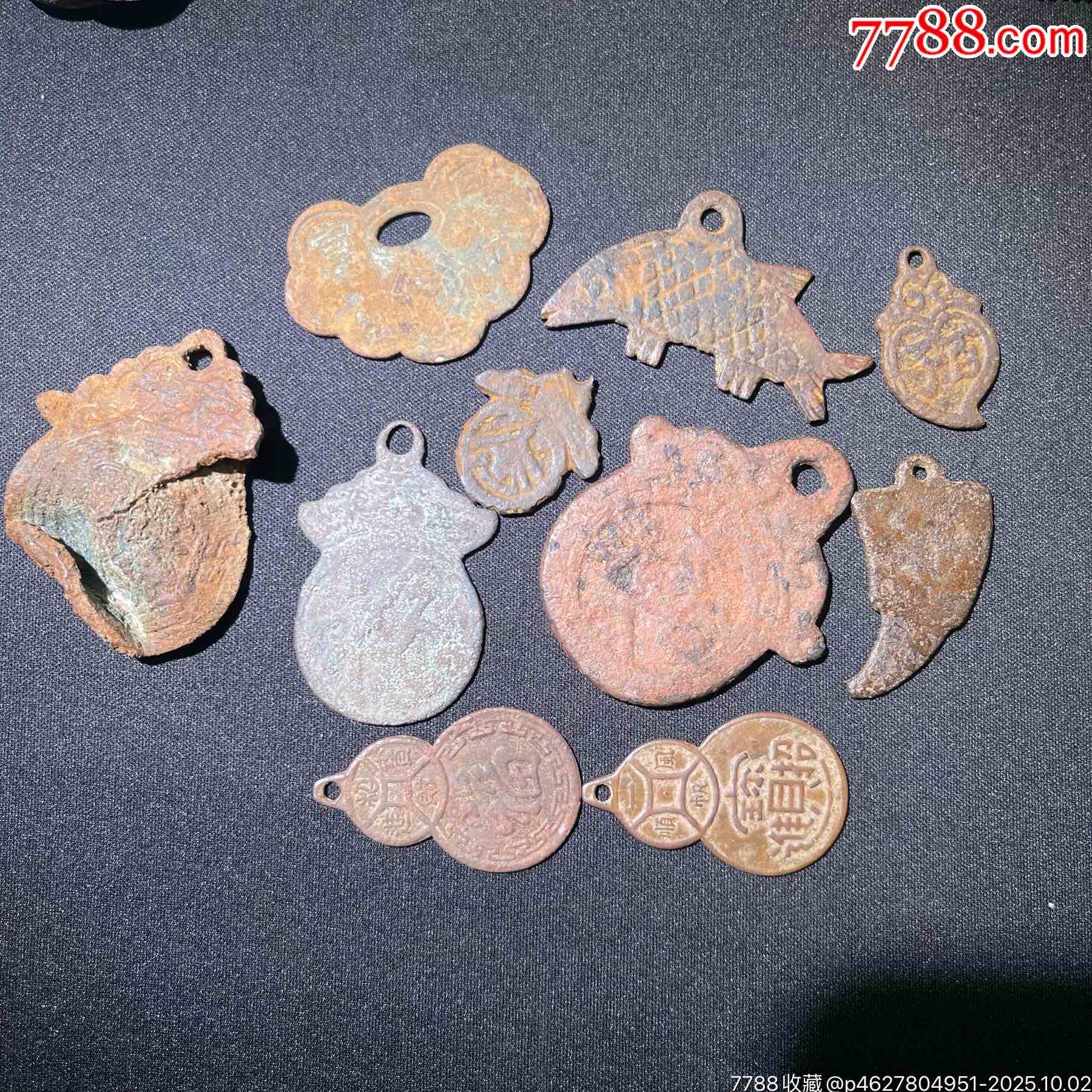 挂花挂饰一组-花钱/厌胜钱-7788商城__七七八八商品交易平台(7788.com)