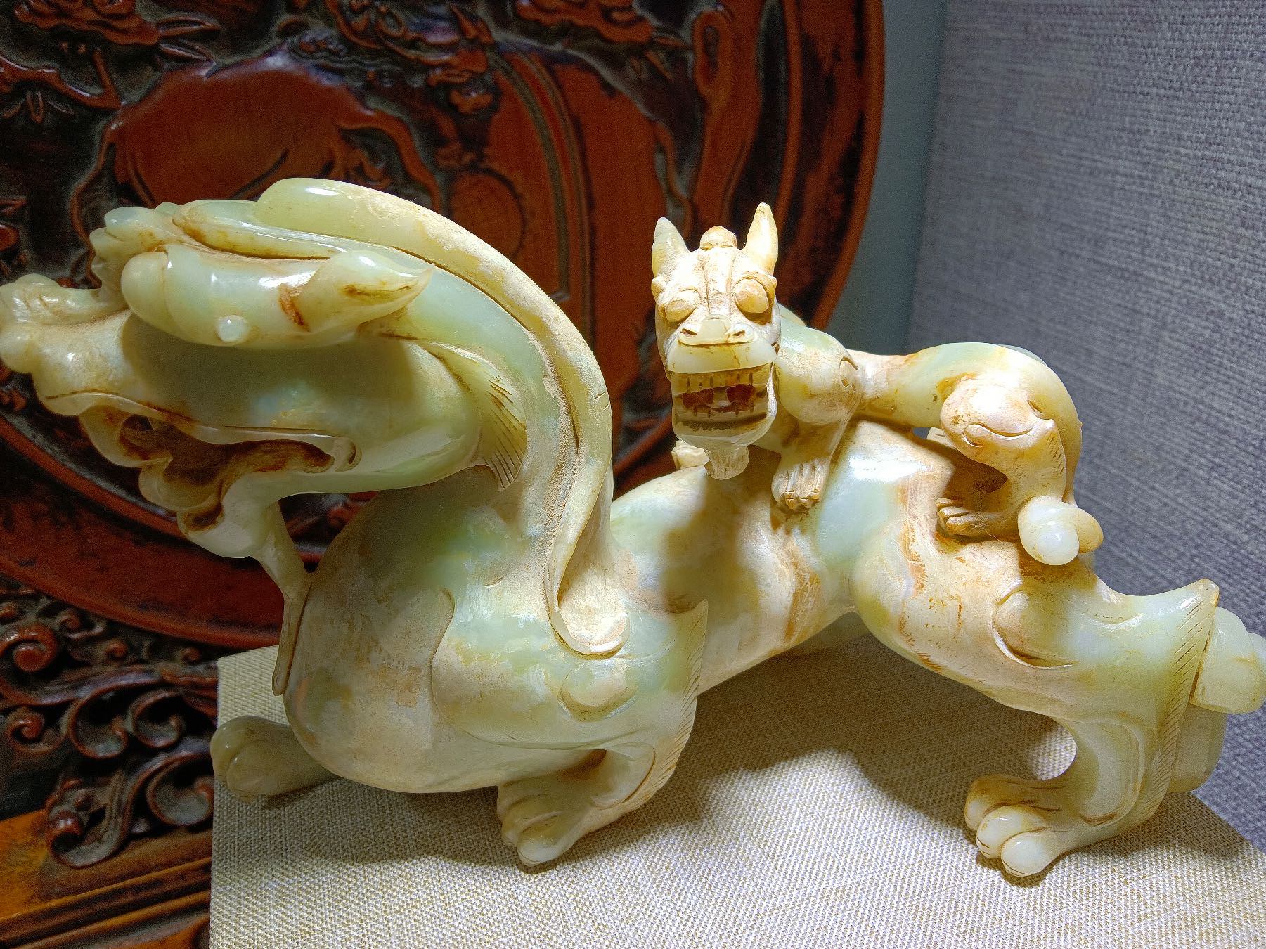 中国美術 玉石彫刻 根付 ①〜⑤まとめて特別 価格 - メルカリ