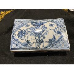 清代青花印泥盒_青花瓷_图片欣赏_收藏价格_7788连环画
