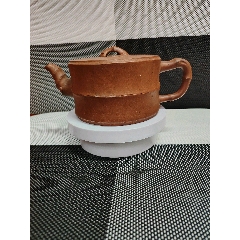 七八十年代荆溪惠孟臣制微型水平紫砂茶壶_紫砂壶_丁一晚清民国瓷