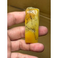 古印材 寿山石細工彫り『鯉登龍門』明治期庚子年款 印材3点セット仿漢文衍刀法作篆 b7f26d98ead466d5.jpg