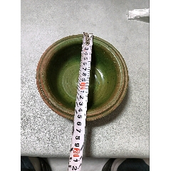 【 漢代緑釉小壺 】　出土文物　注記有　桐箱付 漢代緑釉小壺 】 出土文物 注記有 桐箱付 漢代緑釉小