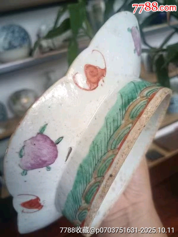 晚清同治細路粉彩無雙譜人物貢盤包老到代_價格2200元_第7張_7788收藏__收藏熱線