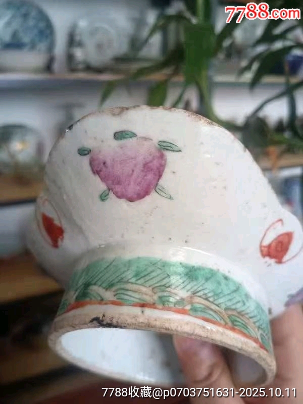 晚清同治細路粉彩無雙譜人物貢盤包老到代_價格2200元_第8張_7788收藏__收藏熱線