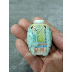 鼻煙壼 青花釉裏紅 清時代 康熙年製 唐物 鼻煙壼 青花釉裏紅 清時代 康熙年製 唐物 鼻煙壺のYahoo