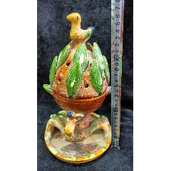 80年代工艺瓷三彩马_唐三彩_华源邮币卡【7788旧书网】