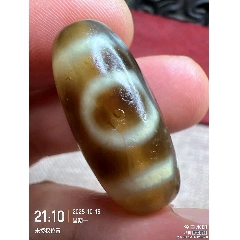 精品藏传爆老两眼老天珠_天珠_天水如冰色【7788旧书网】
