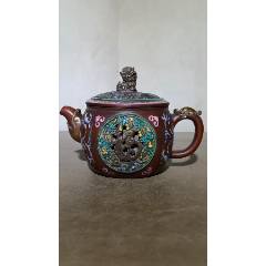 钱菊仙制紫砂壶_紫砂壶_知足常乐【7788红宝书】