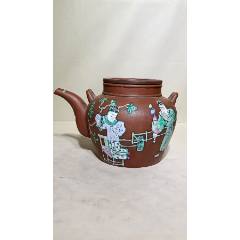 钱菊仙制紫砂壶_紫砂壶_知足常乐【7788红宝书】