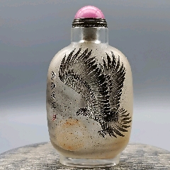 老牛角鼻烟壶-鼻烟壶-7788旧书网