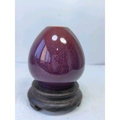 中国　清時代　紅釉水盂　大清光緒年製　送料込み250328 郎窑红瓷水盂，大清光绪年制。_红釉瓷_一品状元【7788红宝书】