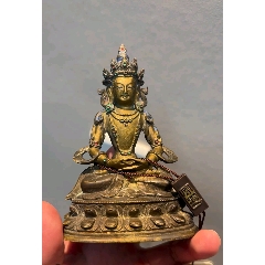 銅像 銅佛像 置物 時代物 古美術 汉传金铜佛像彰显东方神韵(图)_铜器佛像_新浪收藏_新浪网