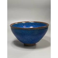 鈞窯花生 中国美術 陶磁器 | 鈞窯青磁紫班文花口瓶