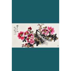 韓宗湘 宗湘 「百鳥園」 中国美術 台湾画家 掛軸 美術 骨董 韓宗湘 宗湘 「百鳥園」 中国美術 台湾画家 掛軸 美術 骨董 中国美術 骨董