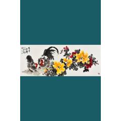 韓宗湘 宗湘 「百鳥園」 中国美術 台湾画家 掛軸 美術 骨董 韓宗湘 宗湘 「百鳥園」 中国美術 台湾画家 掛軸 美術 骨董