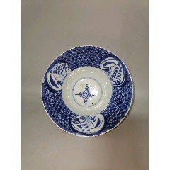 清代青花山水纹香炉-青花瓷-7788红宝书