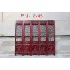 清代镶嵌螺钿木插屏_木屏风_雷雷的店【7788旧书网】