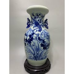 青花团凤杯_青花瓷_宏兴阁古玩店【7788旧书网】