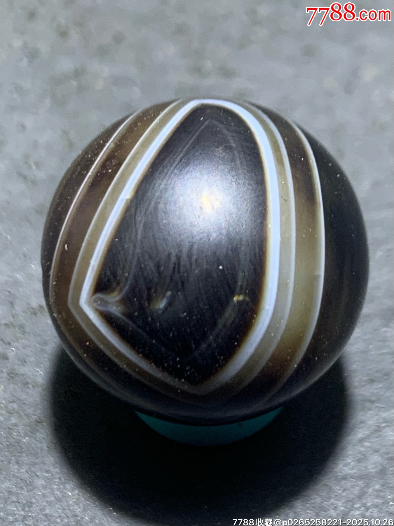精品一线天眼药师玛瑙2.0随形圆珠一颗-天珠-7788旧书网