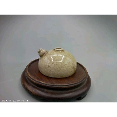 晚清民国哥釉小水壶-青白瓷/影青瓷-7788红宝书