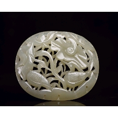 明清老玉和田玉凤鸟玉佩-和田玉-7788旧书网