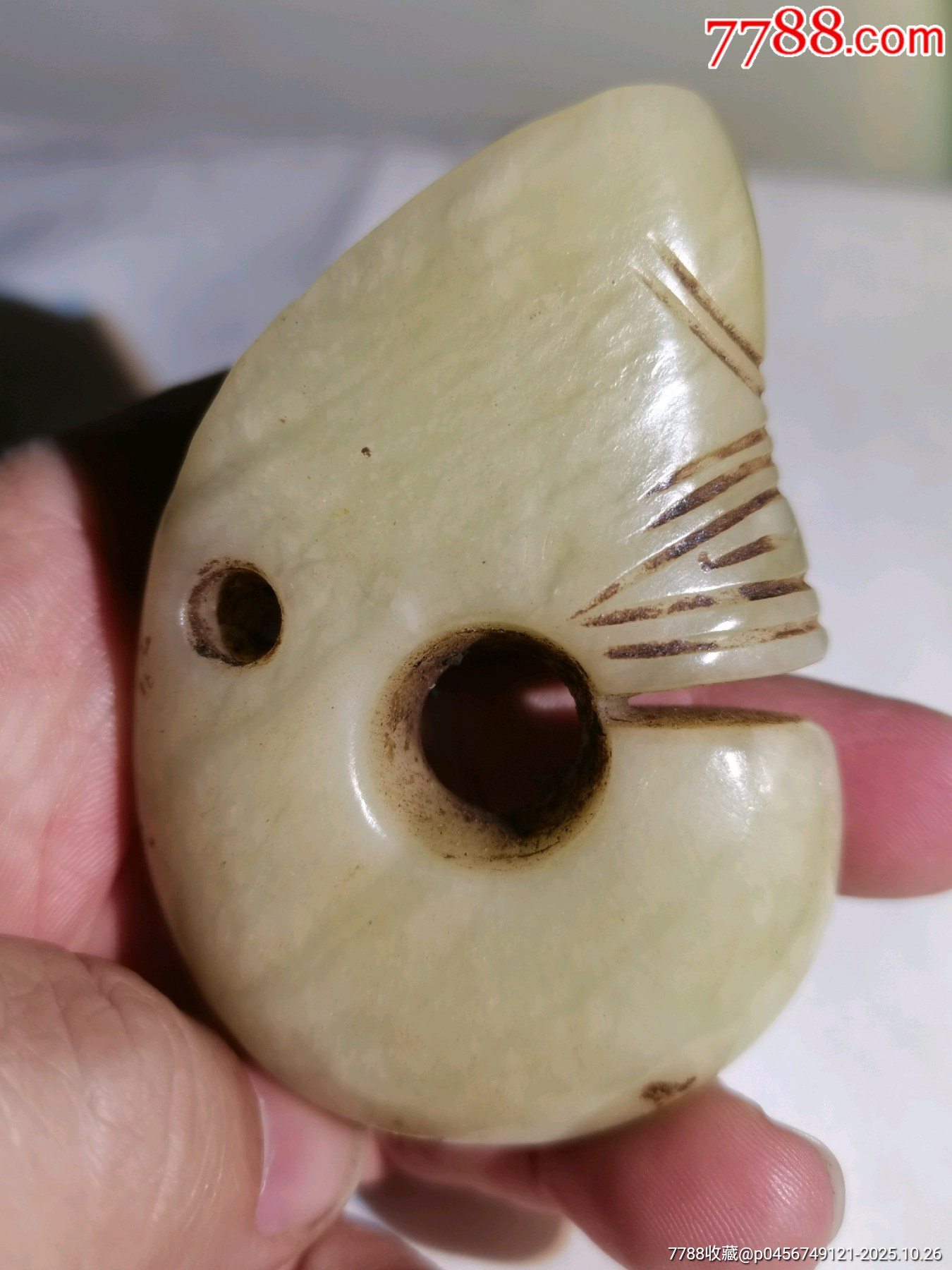 以前收藏的红山文化精品老玉猪龙_和田玉_小河北杂货铺【7788红宝书】