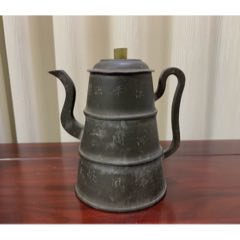 清代锡质小壶-锡壶/锡器-7788旧书网