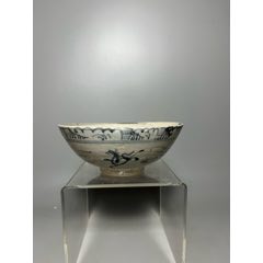 明代马纹青花碗_青花瓷_鸿运堂古玩瓷器【7788红宝书】