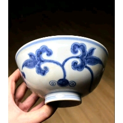 大明弘治年制明代碗底-青花瓷-7788旧书网