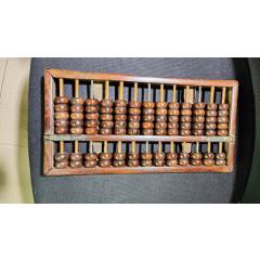 【吉】民間収集 花梨木製 扇形算盤 文房計器 年代唐物 貴重j21 美品---荷花牌黄花梨算盘13档_算盘_盘算人生7788旧书网