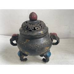 民国时期铜香炉_铜炉_红泉集藏【7788红宝书】