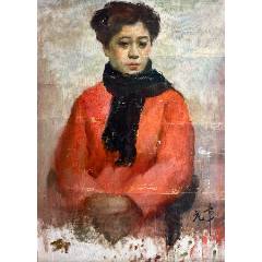 牡丹绽放.花开富贵._油画原画_雅园纸品【7788红宝书】